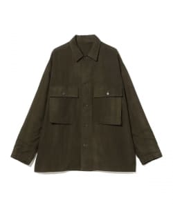 KAPTAIN SUNSHINE /  Uneven-dyed Gabardine Field Shirt Jacket