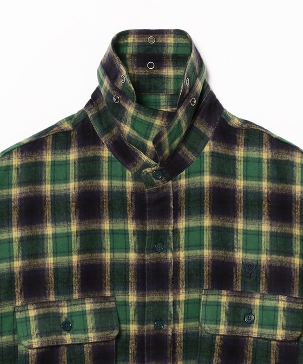 SOUTH2 WEST8 / Fishing Shirt - Cotton Plaid
