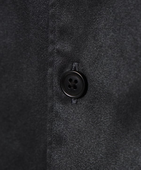 【EXCLUSIVE】DIGAWEL / Oversized Alternative Suede Shirt