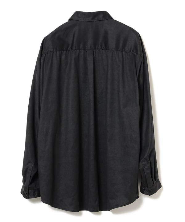 【EXCLUSIVE】DIGAWEL / Oversized Alternative Suede Shirt