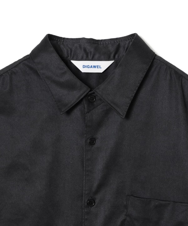 【EXCLUSIVE】DIGAWEL / Oversized Alternative Suede Shirt
