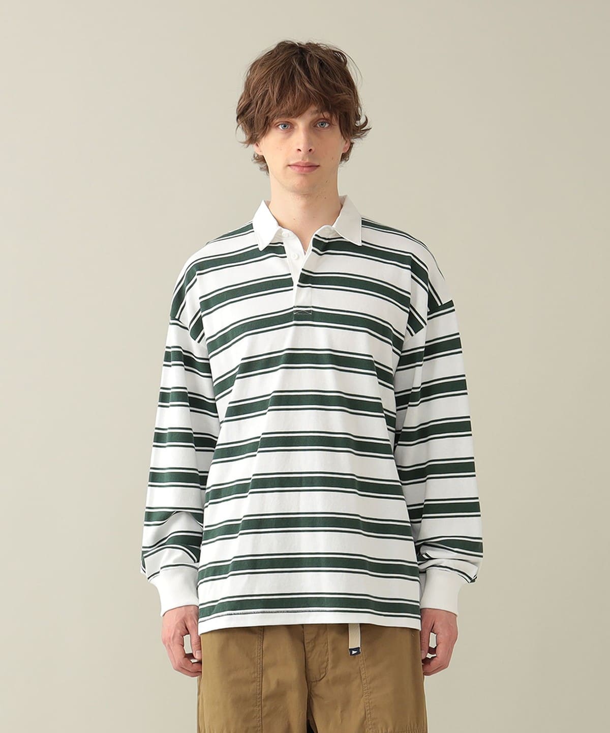 Rocky Rugby Shirt シャツ・ブラウス MEN WHITE*SAGE S Rocky Rugby Shirt シャツ・ブラウス MEN WHITE*SAGE S