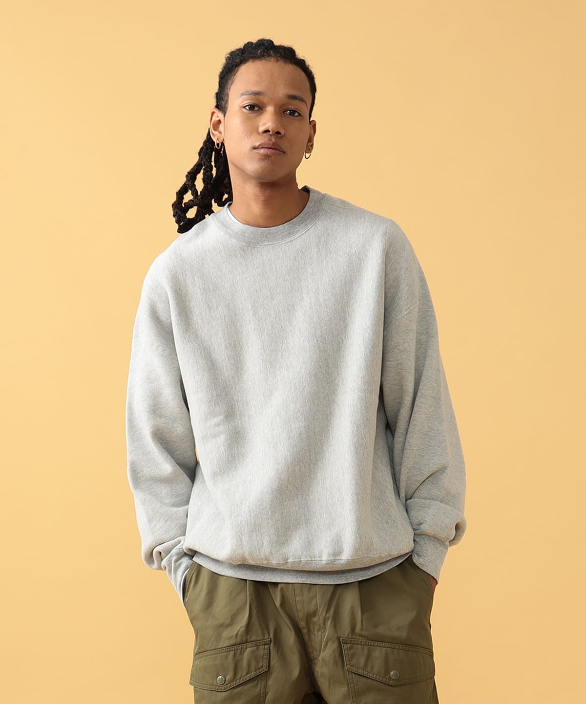 Pilgrim Surf+Supply Pilgrim Surf+Supply [独家] CAL O LINE / Emblem Sweat Crew  (上衣汗水) BEAMS 