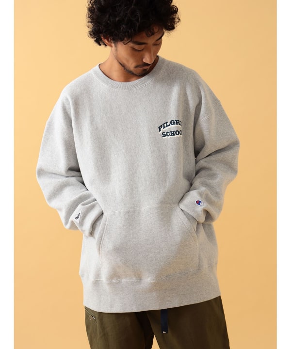 Pilgrim Surf+Supply（ピルグリム サーフ+サプライ）【COLLABORATION】〈MEN〉Champion / Reverse  Weave Sweatshirt（トップス スウェット）通販｜BEAMS