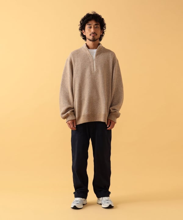 Pilgrim Surf+Supply（ピルグリム サーフ+サプライ）【EXCLUSIVE】DIGAWEL / Half Zip  Pulloverer（トップス ニット・セーター）通販｜BEAMS