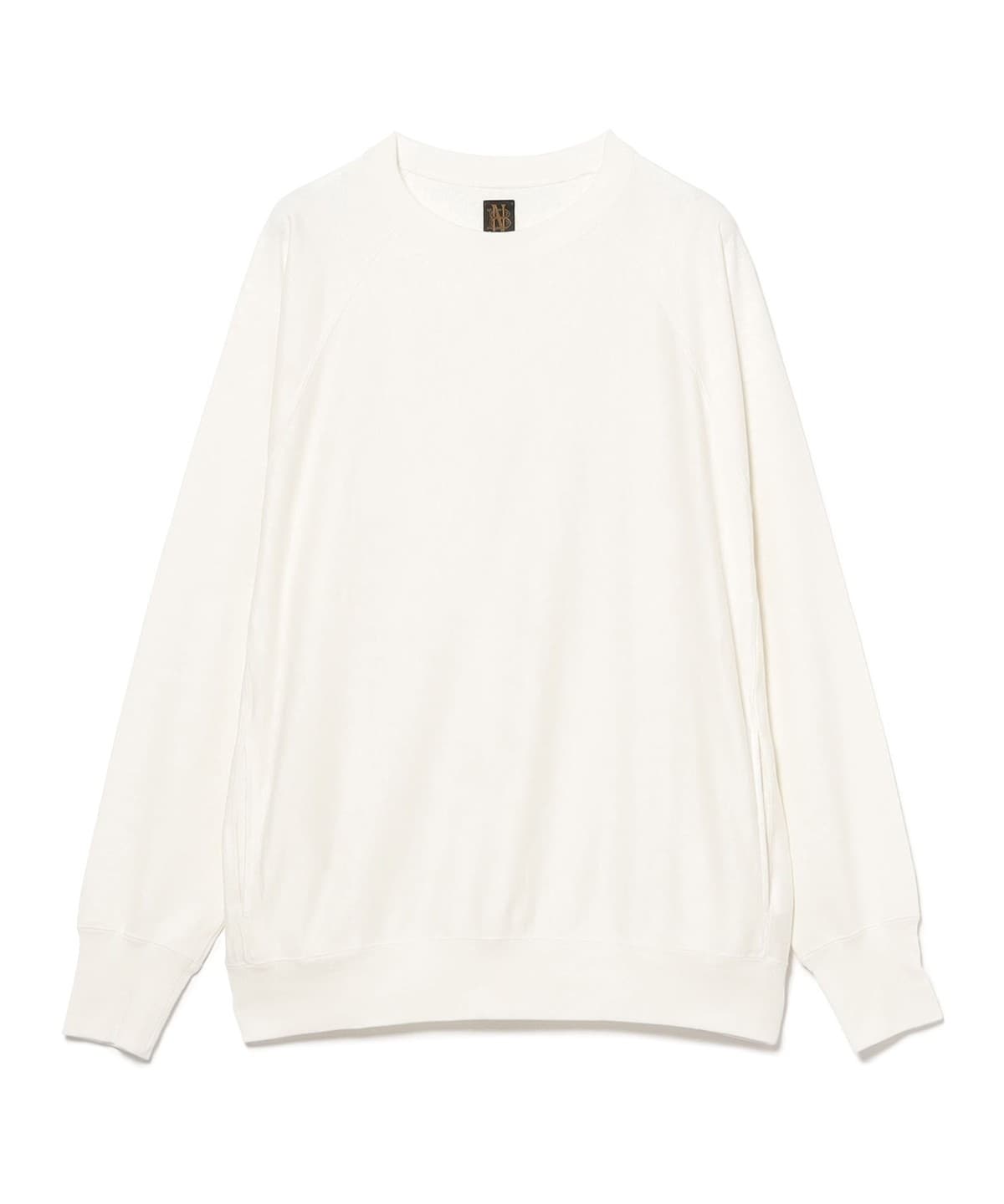 BATONER バトナー / BELGIAN LINEN URAKE CREW NECK LONG SLEEVE トップス MEN WHITE 3 BATONER バトナー / BELGIAN LINEN URAKE CREW NECK LONG SLEEVE トップス MEN WHITE 3