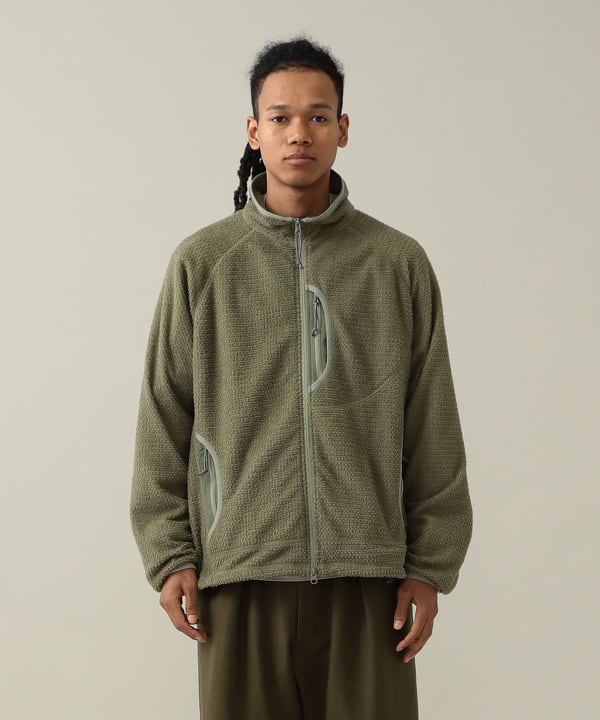 pilgrim surf+supply ウールフリースジップジャケット Pilgrim Surf+Supply(ピルグリム サーフ+サプライ)Finn Alpha