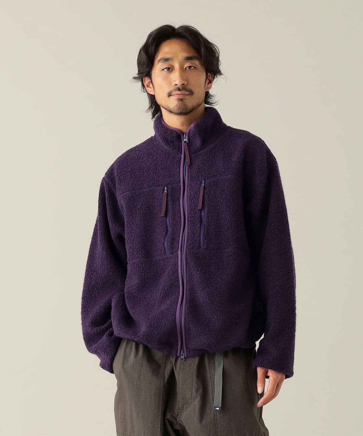 Pilgrim Surf + Supply Men's Armitage Wool 3L Hooded Jacket - Charcoal