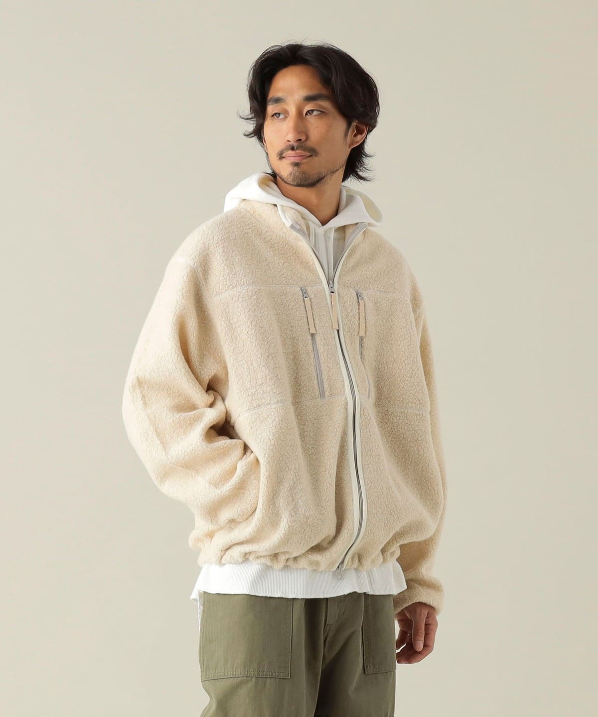 Pilgrim Surf+Supply（ピルグリム サーフ+サプライ）Antonio Wool Zip