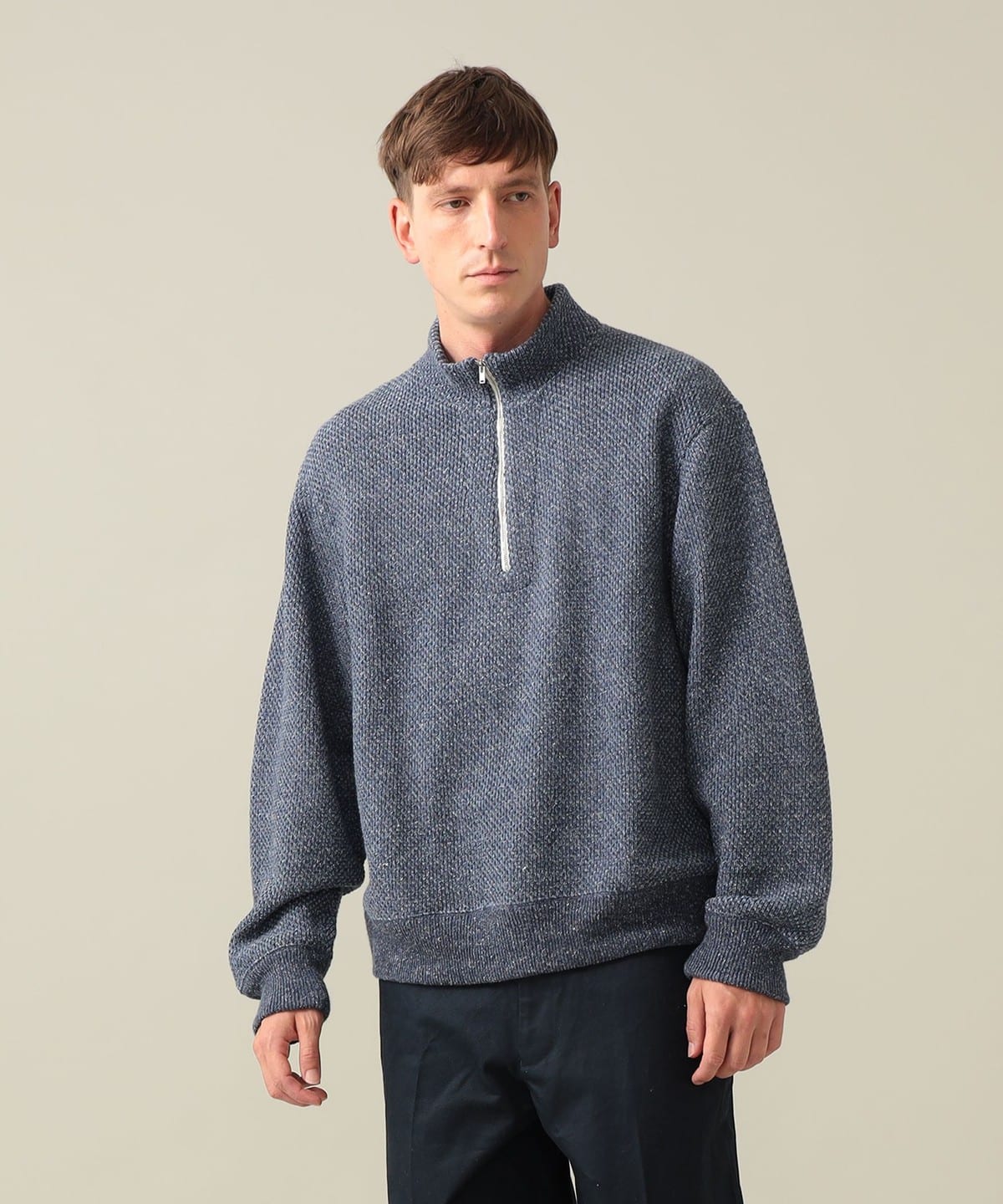 【+15%ポイントUP】【EXCLUSIVE】DIGAWEL ディガウェル / Half Zip Pulloverer トップス MEN NAVY 4 【+15%ポイントUP】【EXCLUSIVE】DIGAWEL ディガウェル / Half Zip Pulloverer トップス MEN NAVY 4