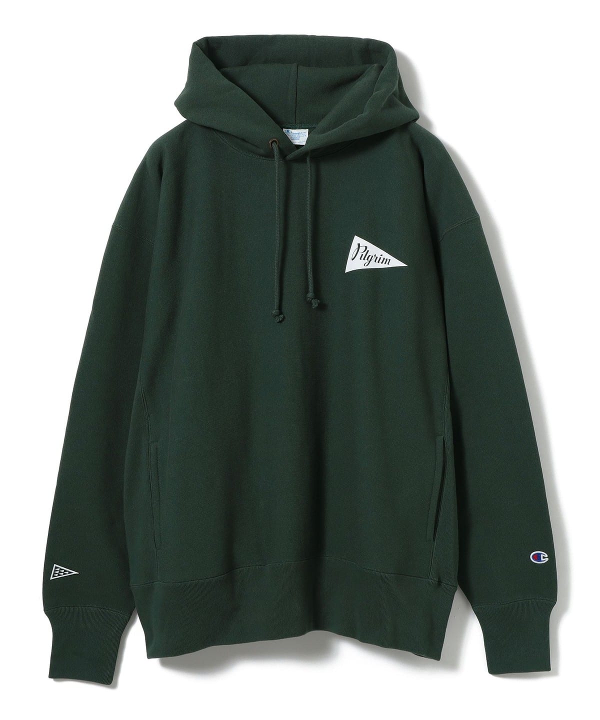 【+15%ポイントUP】【COLLABORATION】〈MEN〉Champion チャンピオン / Team Hoodie トップス MEN DARK GREEN XL 【+15%ポイントUP】【COLLABORATION】〈MEN〉Champion チャンピオン / Team Hoodie トップス MEN DARK GREEN XL