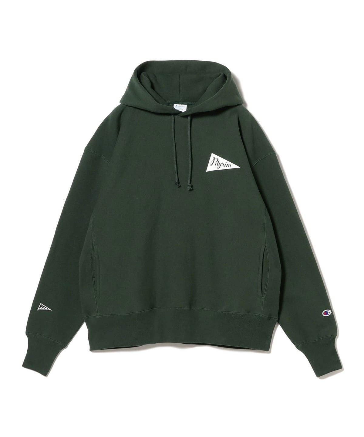M*Y様 champion×Pilgrim Surf+Supplyコラボフーディ Pilgrim Surf+Supply（ピルグリム サーフ+サプライ）【COLLABORATION
