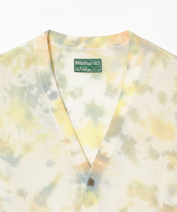 BROWN by 2-tacs / BAA cardigan Tie dye