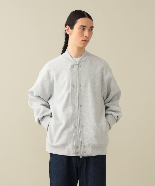 【+10%ポイントUP】【EXCLUSIVE】Champion / 2Way Snap Cardigan Model : H182 (cm)　Size : L