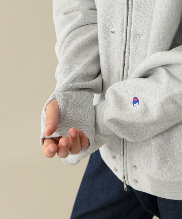 【+10%ポイントUP】【EXCLUSIVE】Champion / 2Way Snap Cardigan Model : H182 (cm)　Size : L