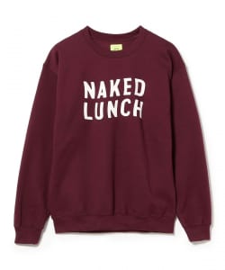 LOOSE JOINTS / KOSUKE SHONO - 'NAKED LUNCH' CREW NECK