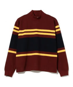 BROWN by 2-tacs / CR-HIGH NECK TOP