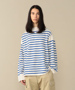 〈MEN〉OUTIL for Pilgrim Surf+Supply / TRICOT VIVY Tangerine