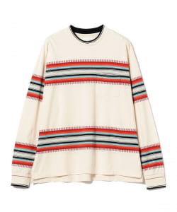 CAL O LINE / Chimayo Stripe Long Sleeve Tee