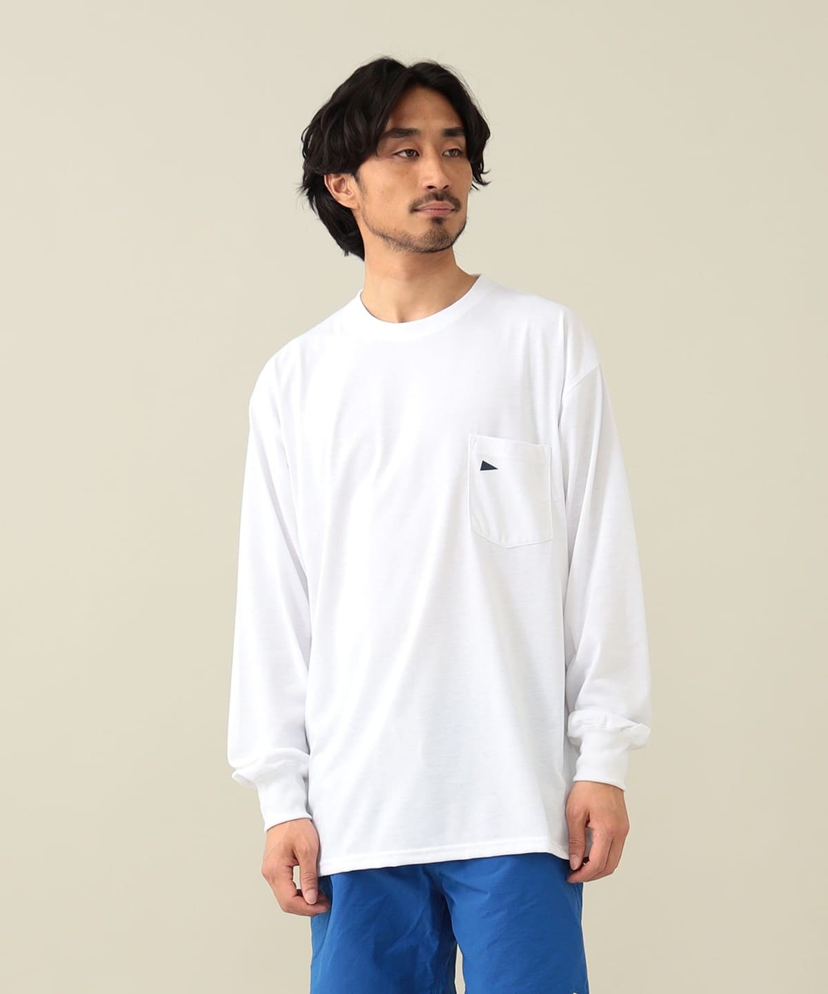 QUICK DRY Long Sleeve Tee Tシャツ・カットソー MEN WHITE XL QUICK DRY Long Sleeve Tee Tシャツ・カットソー MEN WHITE XL