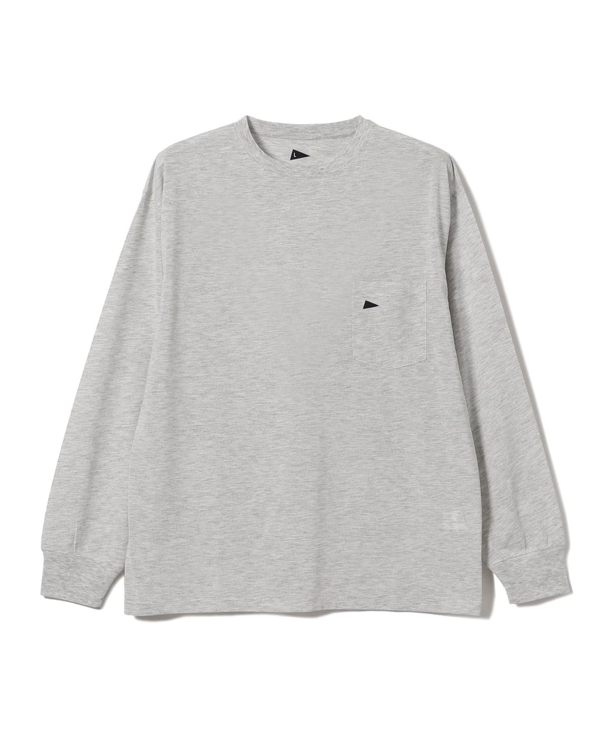 QUICK DRY Long Sleeve Tee Tシャツ・カットソー MEN OATMEAL XL QUICK DRY Long Sleeve Tee Tシャツ・カットソー MEN OATMEAL XL