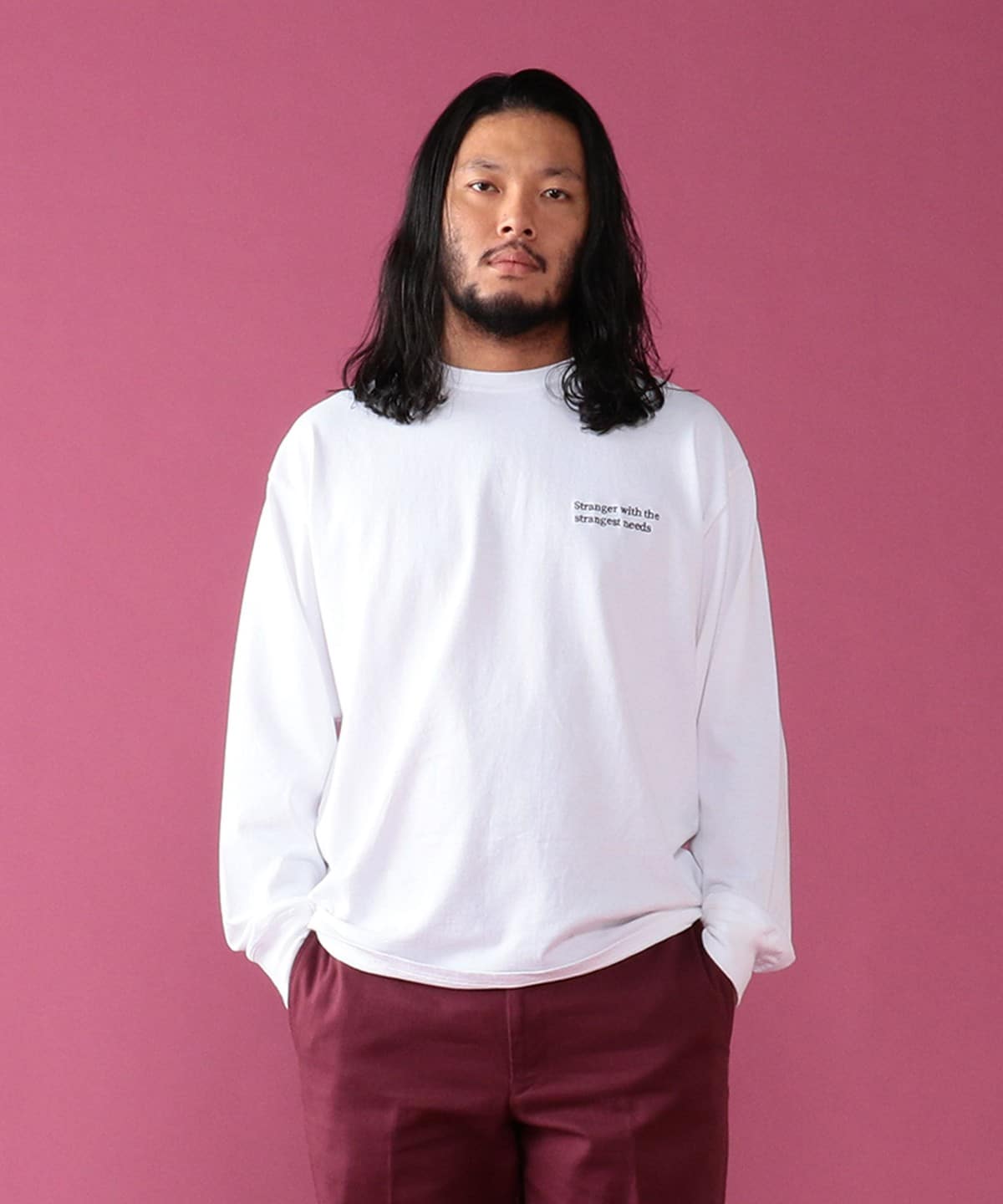 <MEN> Pilgrim Surf+Supply / Stranger 長袖 T 卹