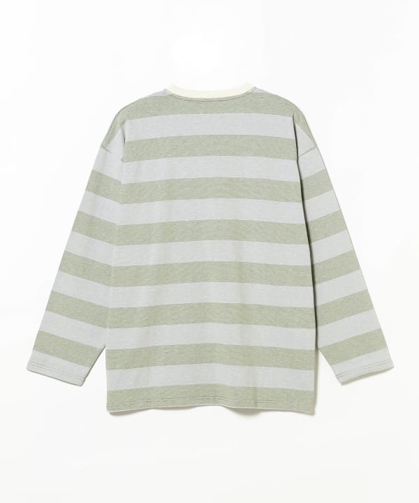 トップス Pilgrim Surf / Hawkinson Striped Crew Pilgrim Surf+Supply（ピルグリム サーフ+サプライ）【9/25再