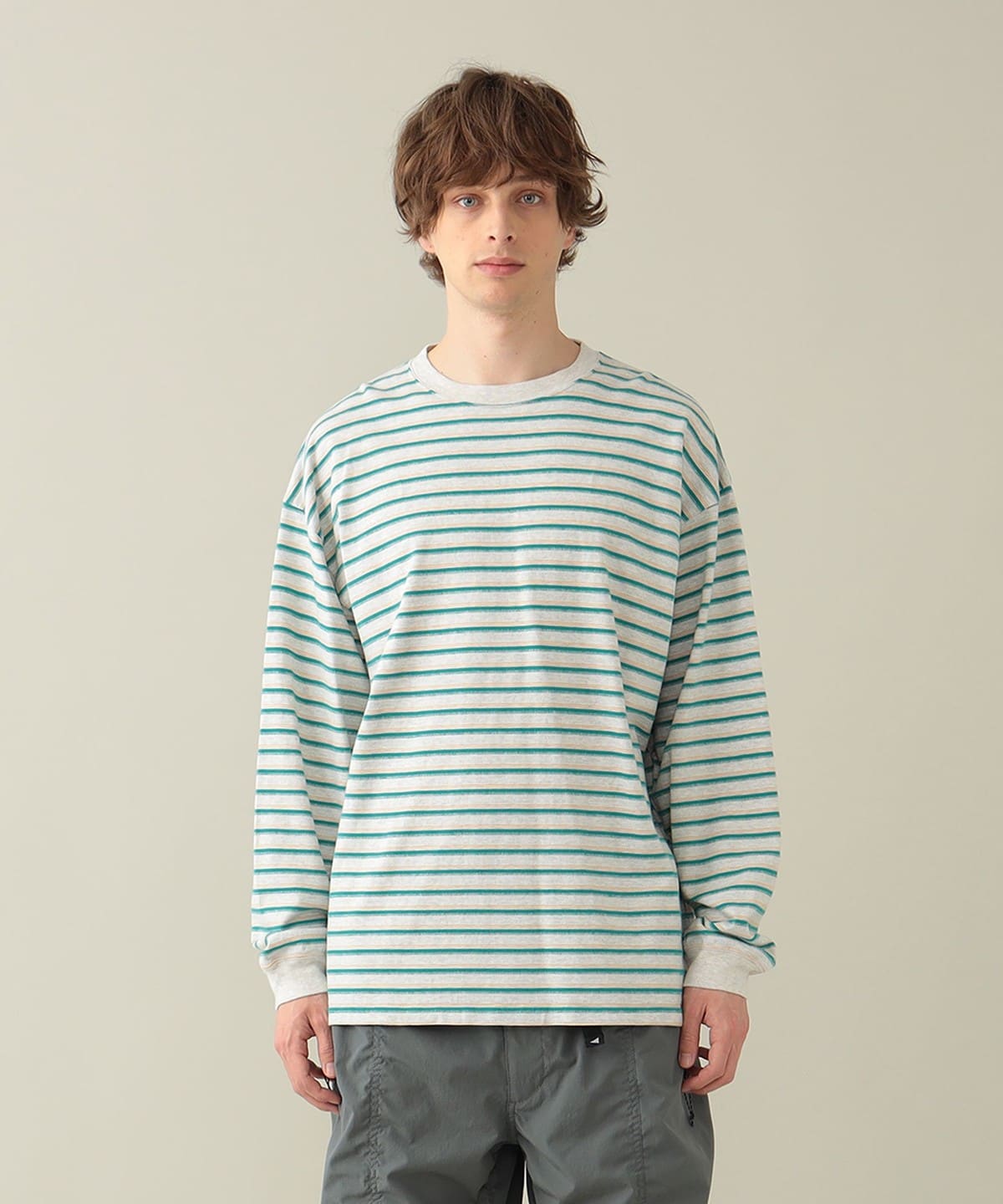Tucker Stripe Tee Tシャツ・カットソー MEN OATMEAL M Tucker Stripe Tee Tシャツ・カットソー MEN OATMEAL M