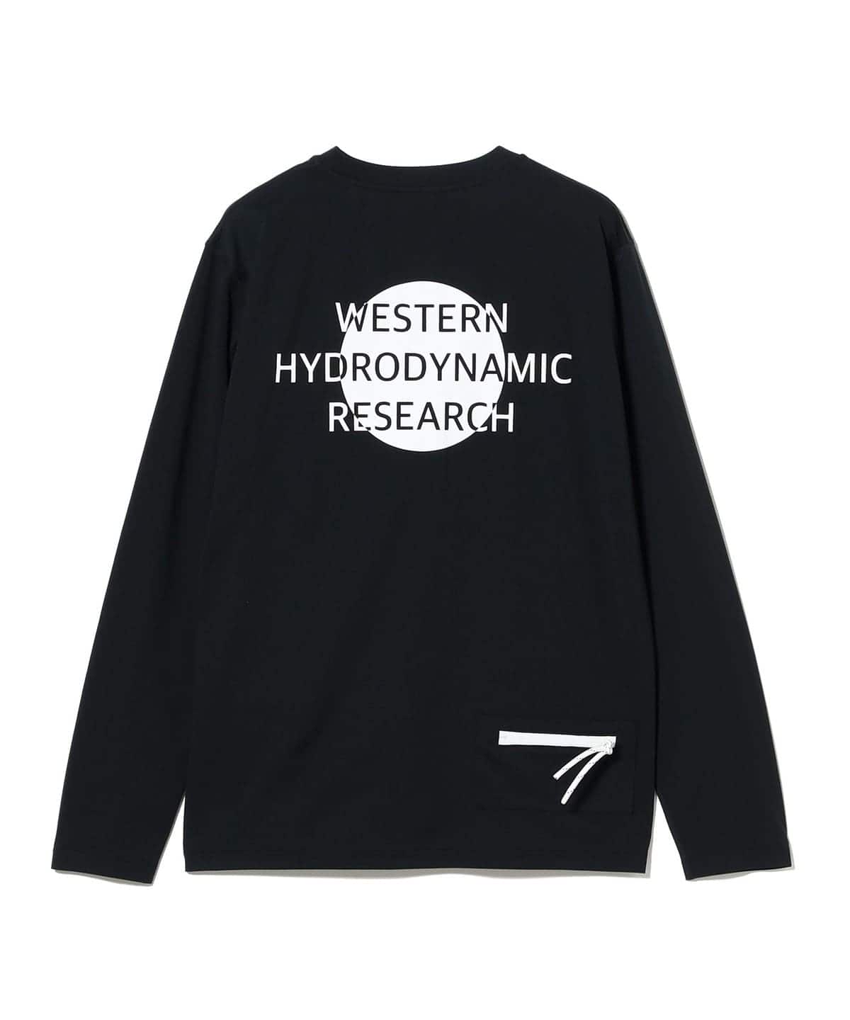 Western Hydrodynamic Research ウェスタン ハイドロダイナミック リサーチ / RASH GUARD LONG SLEEVE Tシャツ・カットソー MEN BLACK XL Western Hydrodynamic Research ウェスタン ハイドロダイナミック リサーチ / RASH GUARD LONG SLEEVE Tシャツ・カットソー MEN BLACK XL