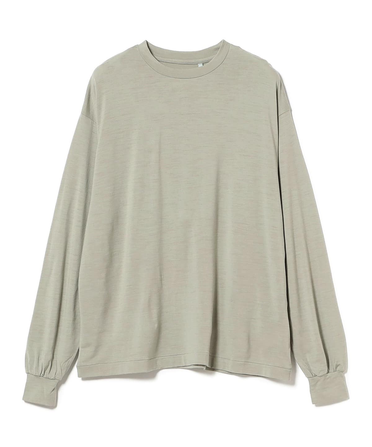 KAPTAIN SUNSHINE キャプテン サンシャイン / Tenjiku Long Sleeve Tee Tシャツ・カットソー MEN MISTY GREEN 36 KAPTAIN SUNSHINE キャプテン サンシャイン / Tenjiku Long Sleeve Tee Tシャツ・カットソー MEN MISTY GREEN 36