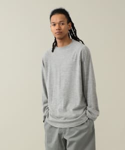 Geoffrey Wool Raglan Long Sleeve Tee