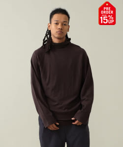 【+15%ポイントUP】Geoffrey Wool Raglan Long Sleeve Tee