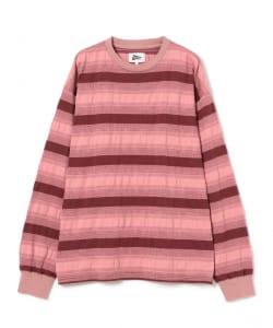 【+15%ポイントUP】Skip Stripe Long Sleeve Tee
