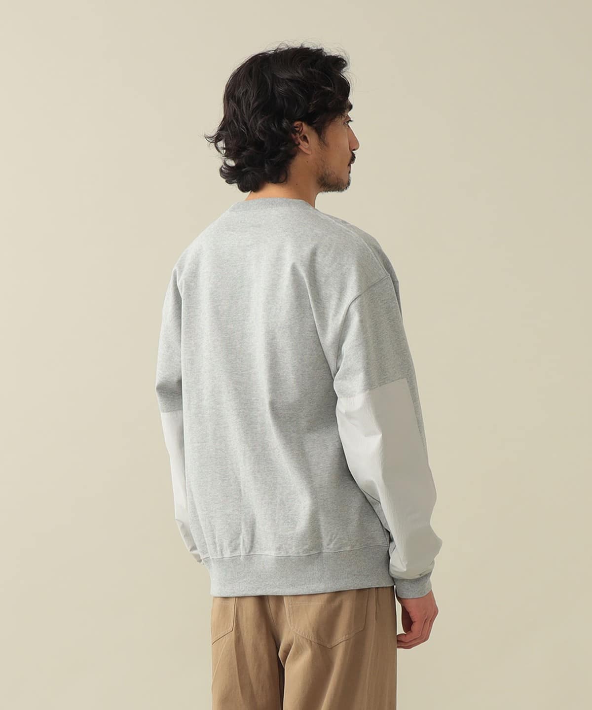 Jaar Reinforced Crew T�V���c�E�J�b�g�\�[ MEN HEATHER GREY XL