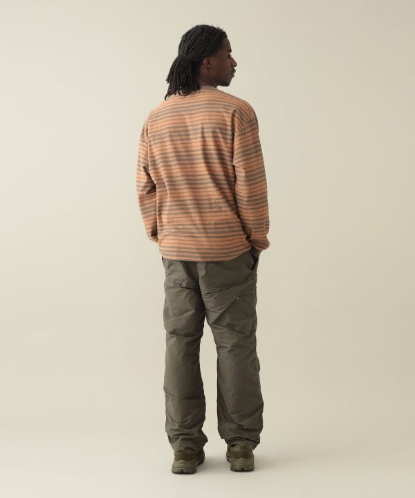 Tucker Stripe Longsleeve Tee Model : H185 (cm)　Size : L