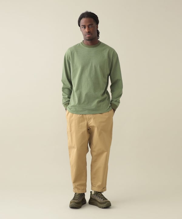 Hawkinson Stripe Longsleeve Tee Model : H185 (cm)　Size : L