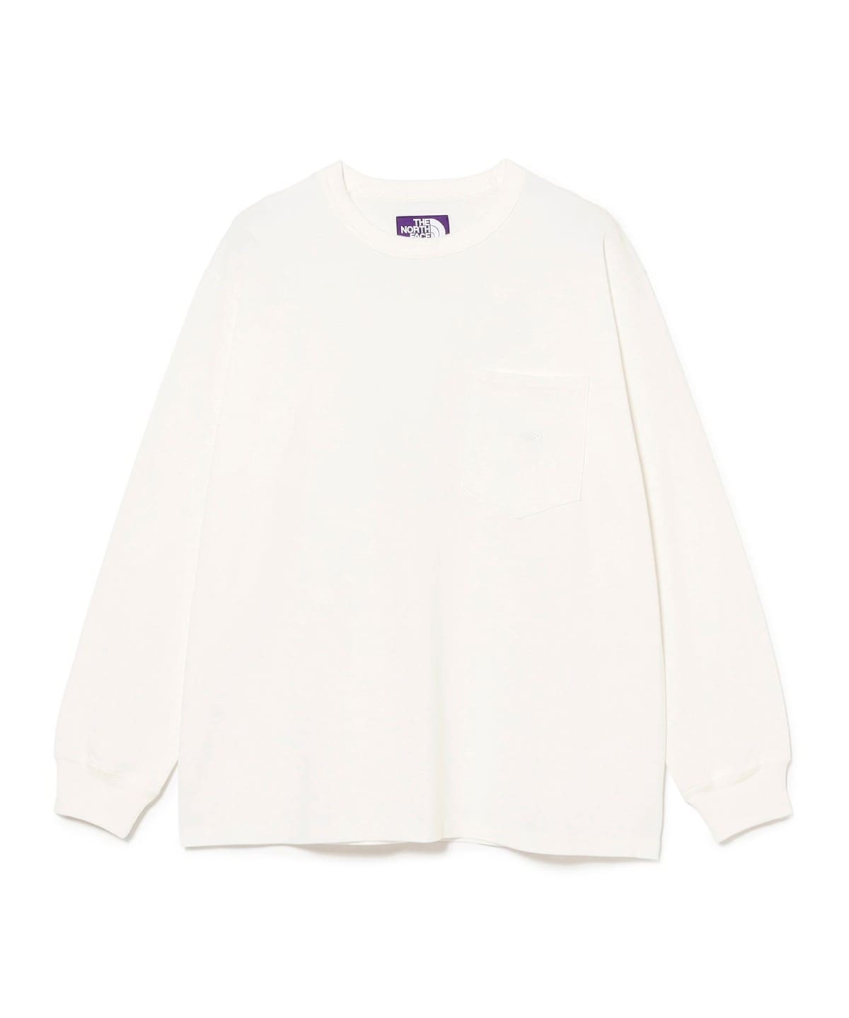 THE NORTH FACE PURPLE LABEL �U�E�m�[�X�E�t�F�C�X �p�[�v�����[�x�� / 8oz Field Long Sleeve Pocket Tee T�V���c�E�J�b�g�\�[ MEN Off White S