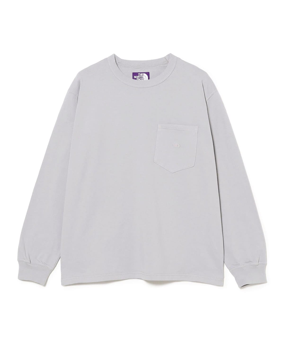 THE NORTH FACE PURPLE LABEL �U�E�m�[�X�E�t�F�C�X �p�[�v�����[�x�� / 8oz Field Long Sleeve Pocket Tee T�V���c�E�J�b�g�\�[ MEN Light Gray L