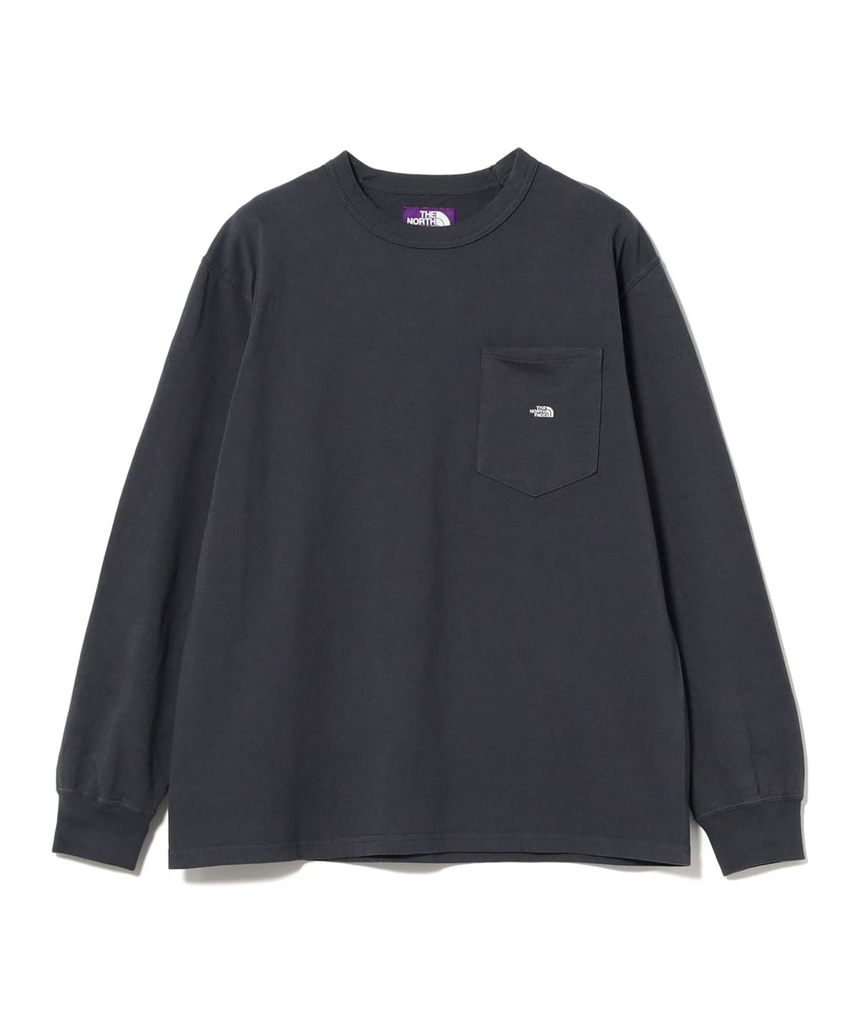 THE NORTH FACE PURPLE LABEL �U�E�m�[�X�E�t�F�C�X �p�[�v�����[�x�� / 8oz Field Long Sleeve Pocket Tee T�V���c�E�J�b�g�\�[ MEN Asphalt Gray X Off S