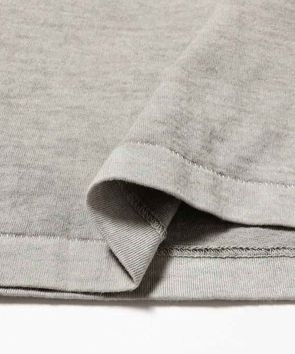 【EXCLUSIVE】CAL O LINE / Pigment Dye Indian Beads pocket Long Sleeve Tee