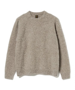 BATONER / NAPPING WOOL CREW NECK