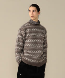 BATONER for Pilgrim Surf+Supply / Mohair Jacquard Crew