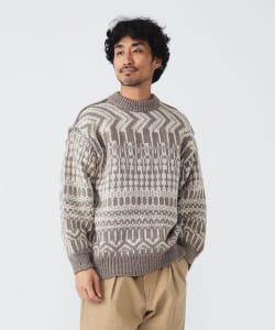 〈MEN〉 Loren Hand Knit Reversible Sweater