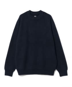 BATONER /  Rib Crew Neck Knit