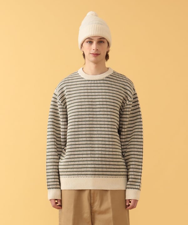 Pilgrim Surf+Supply（ピルグリム サーフ+サプライ）Martin Jacquard Check Knit（トップス ニット・セーター ）通販｜BEAMS