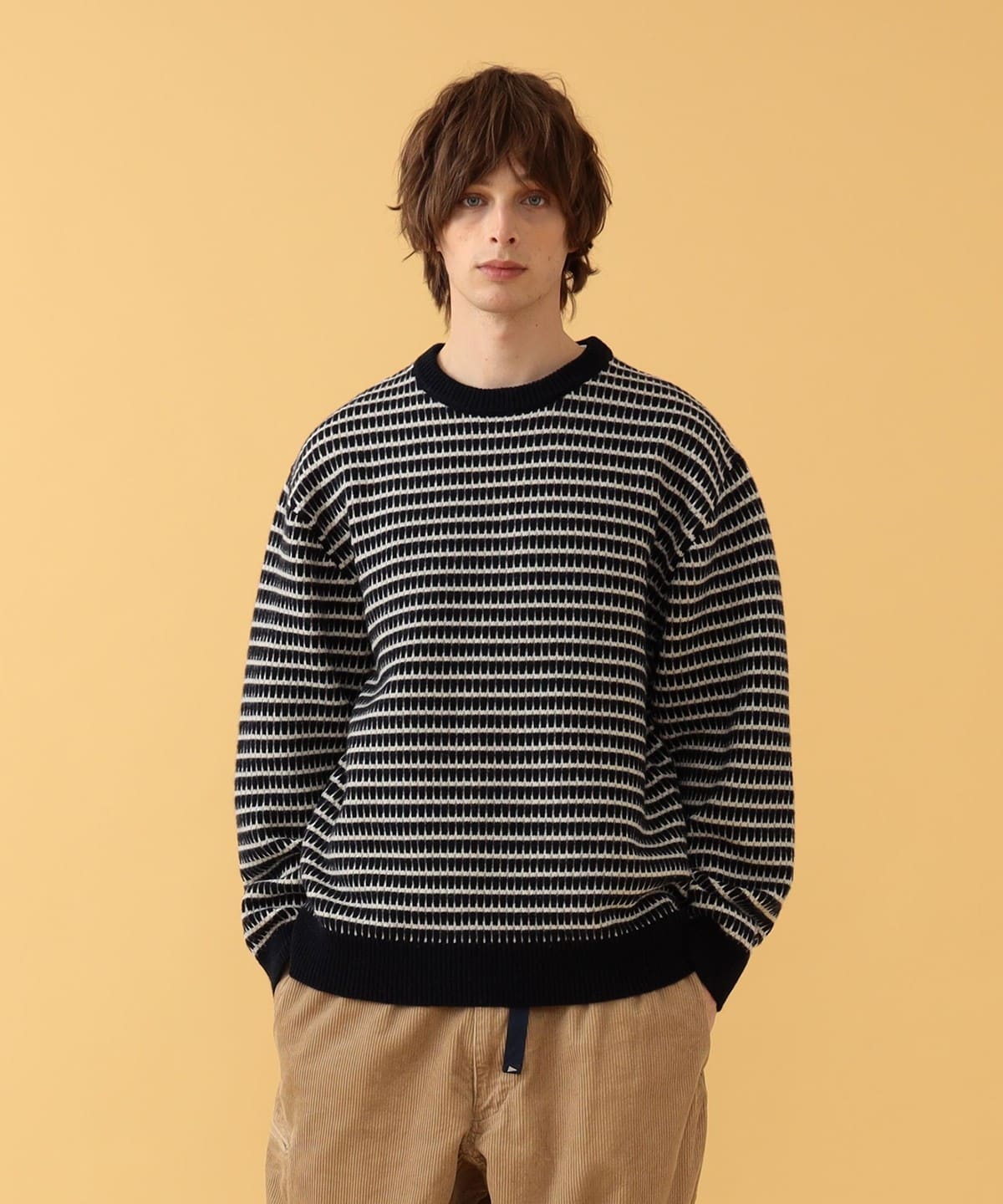 Pilgrim Surf+Supply（ピルグリム サーフ+サプライ）Martin Jacquard Check Knit（トップス ニット・セーター ）通販｜BEAMS