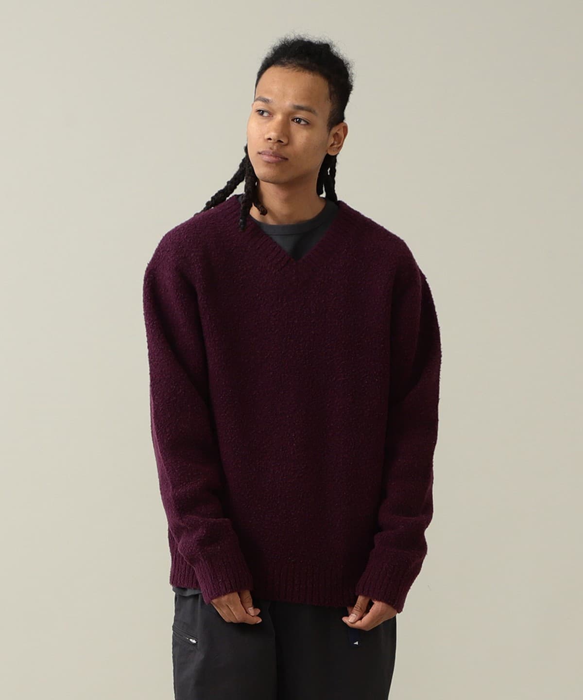 Pilgrim Surf+Supply（ピルグリム サーフ+サプライ）McCoy V-Neck Boa