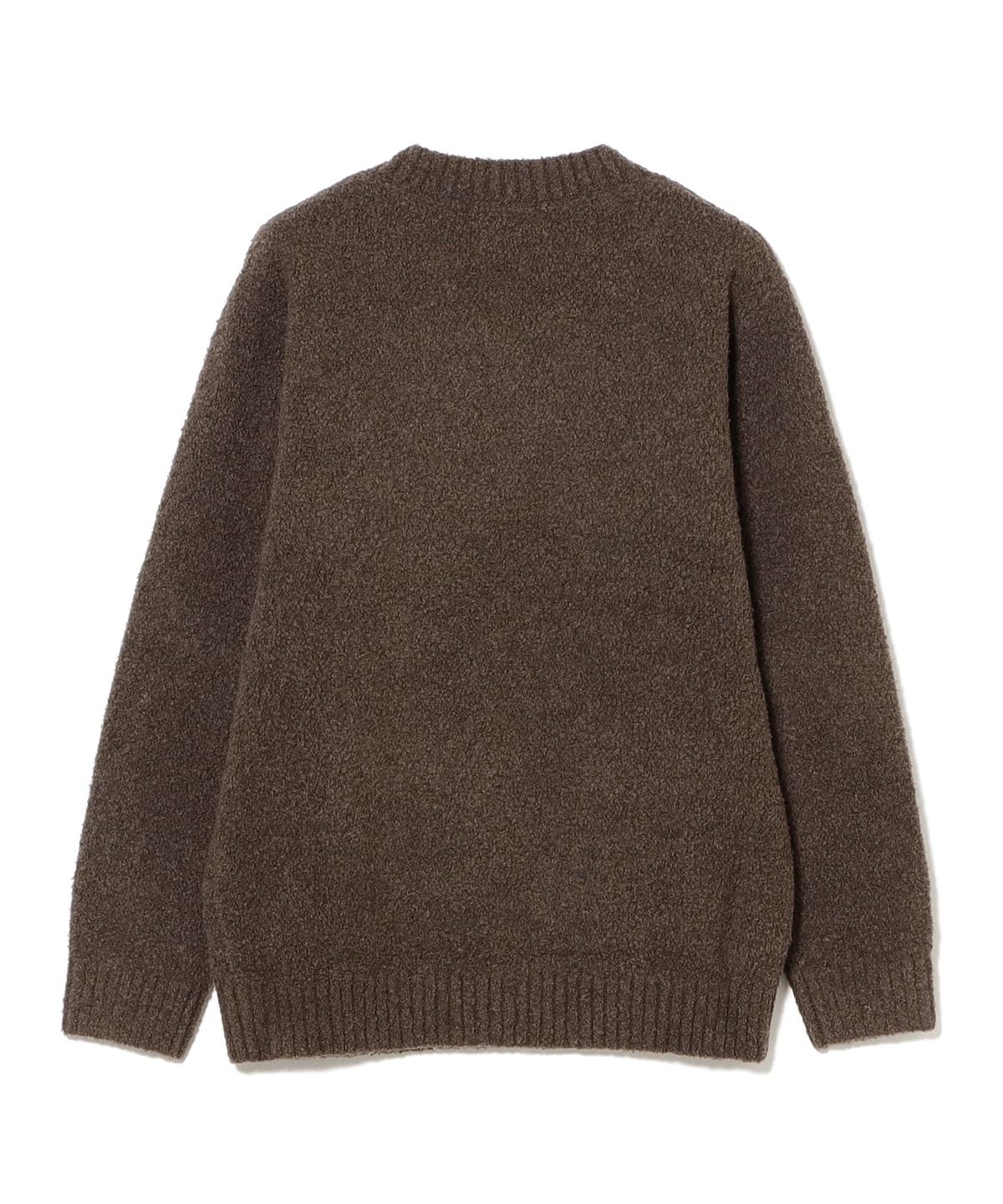 25FW コブニット セール】 【KING SIZE】【Cash Lamb's Wool】ハーフジップ ニット_25年