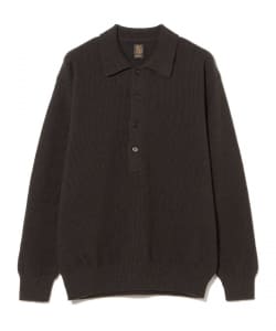【EXCLUSIVE】BATONER / WOOL PIQUE POLO SHIRT