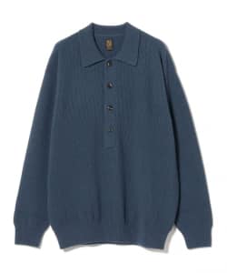 【EXCLUSIVE】BATONER / WOOL PIQUE POLO SHIRT